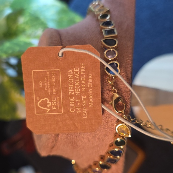 Camila Coelho Gold Multicolor Necklace - Picture 5 of 6